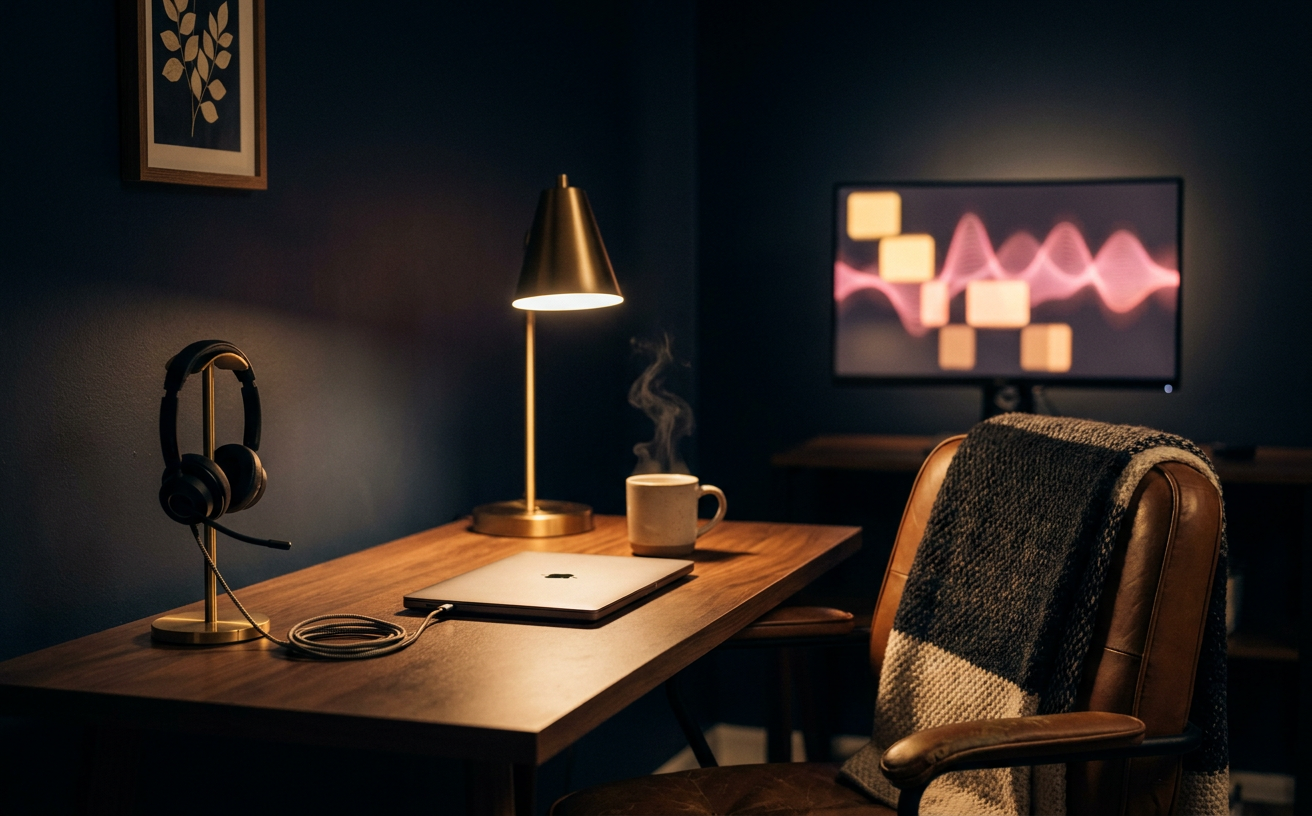 Editorial still-life photograph for the Managed Detection & Response service